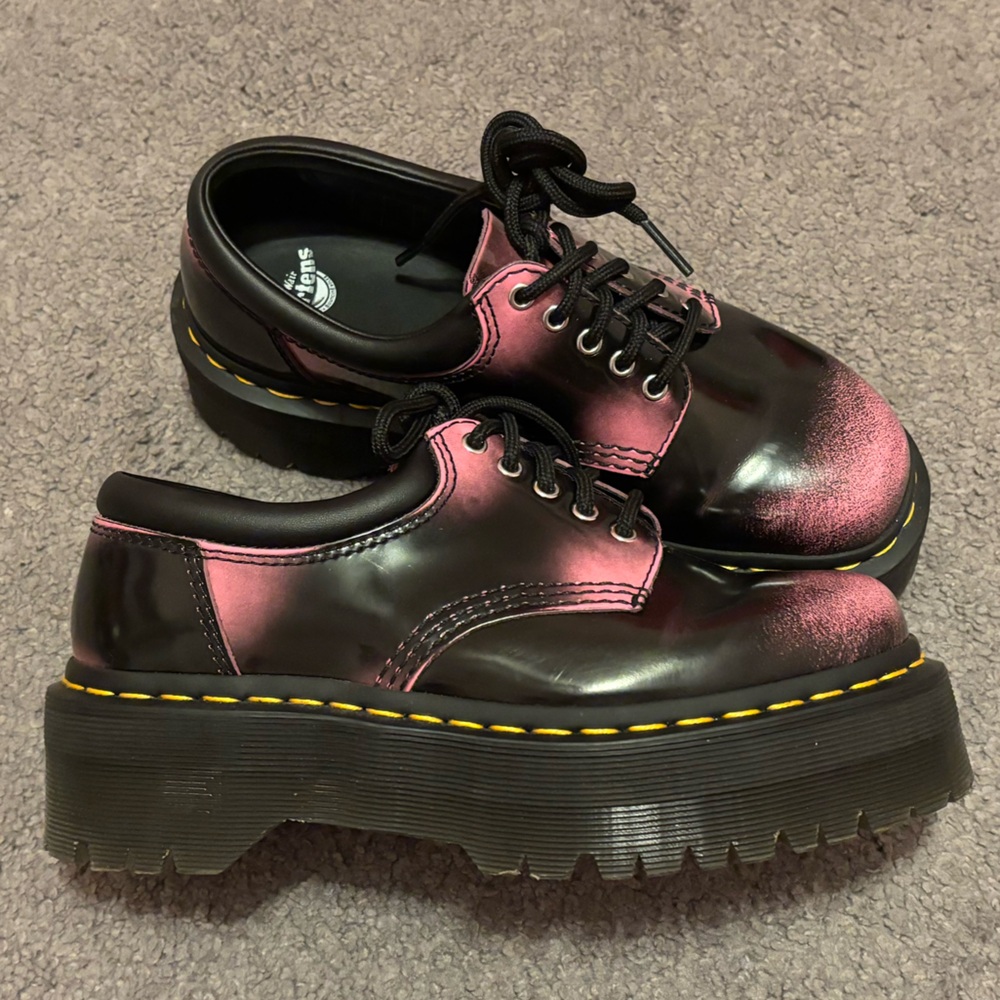Dr. Martens distressed 8053 platforms